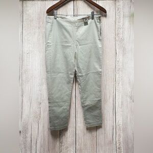 Missoni Women’s Cream White Denim Size Zipper Pants 30 EUC